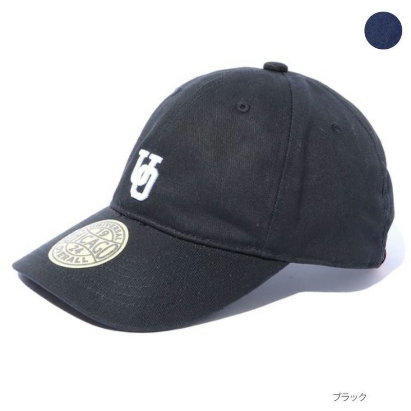UNIVERSAL OVERALL カレッジロゴ刺繍キャップ商品画像-1