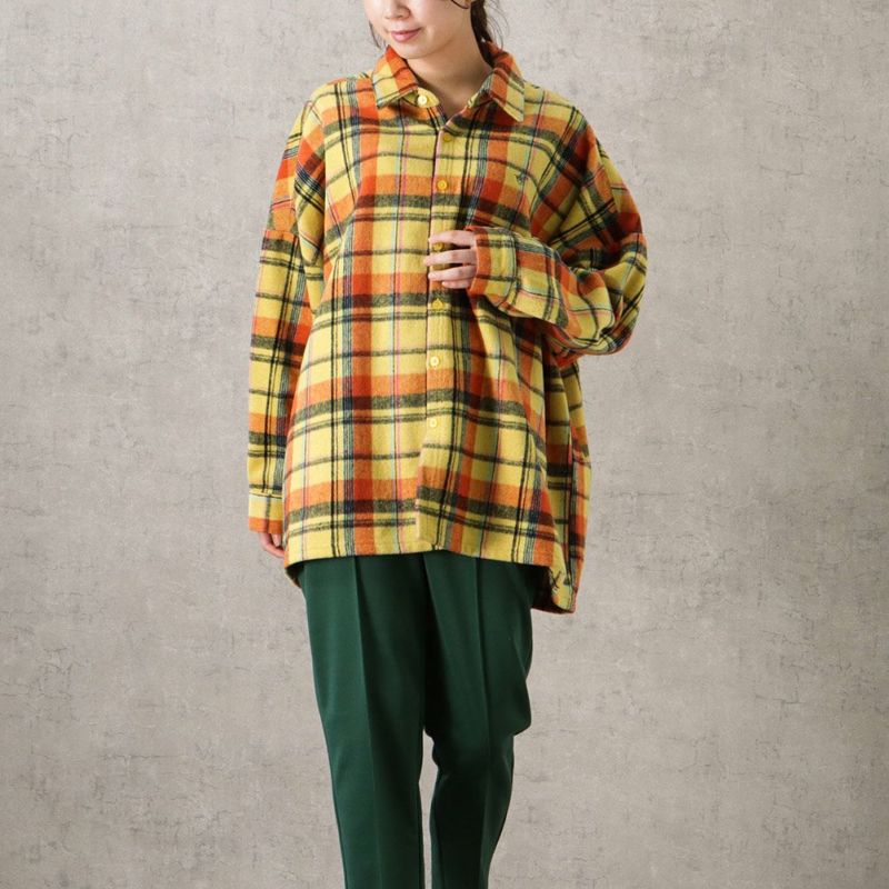 BEVERLY HILLS POLO CLUB オーバーチェックシャツ レディース商品画像-4