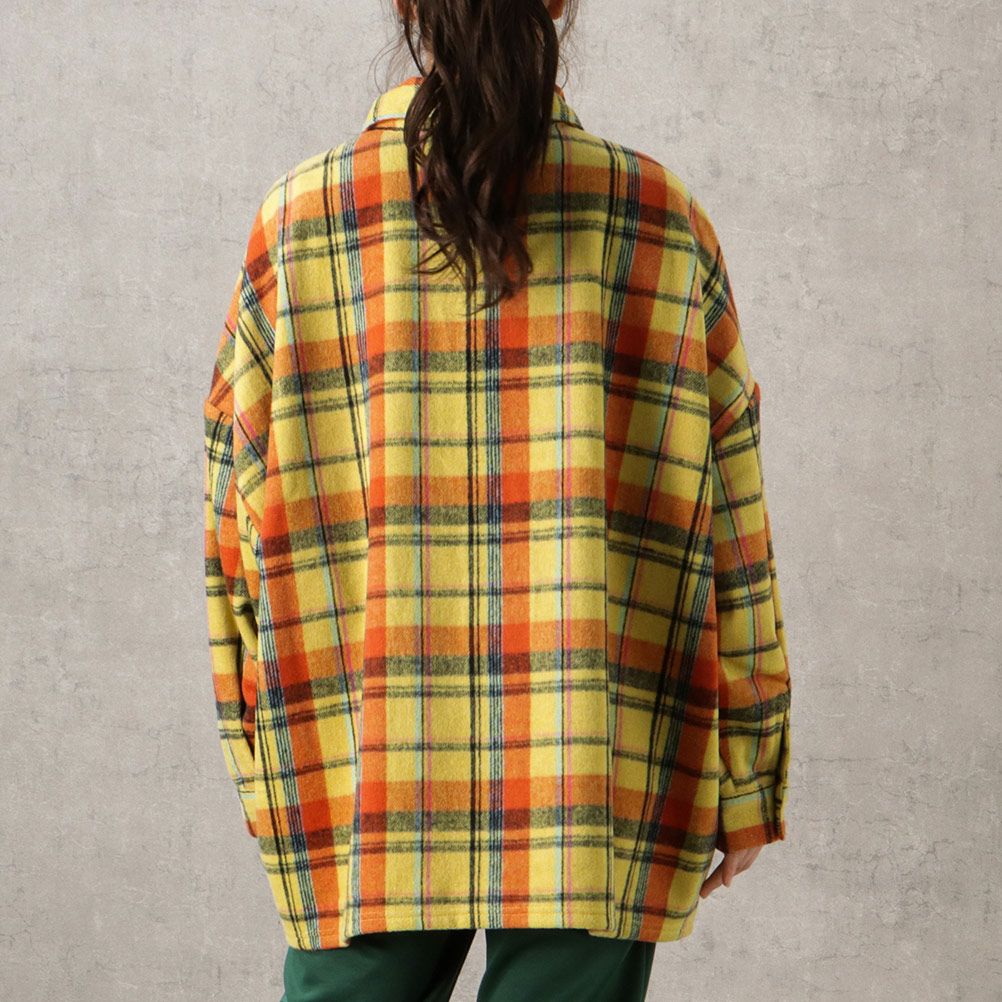 BEVERLY HILLS POLO CLUB  オーバーチェックシャツ レディース商品画像-6