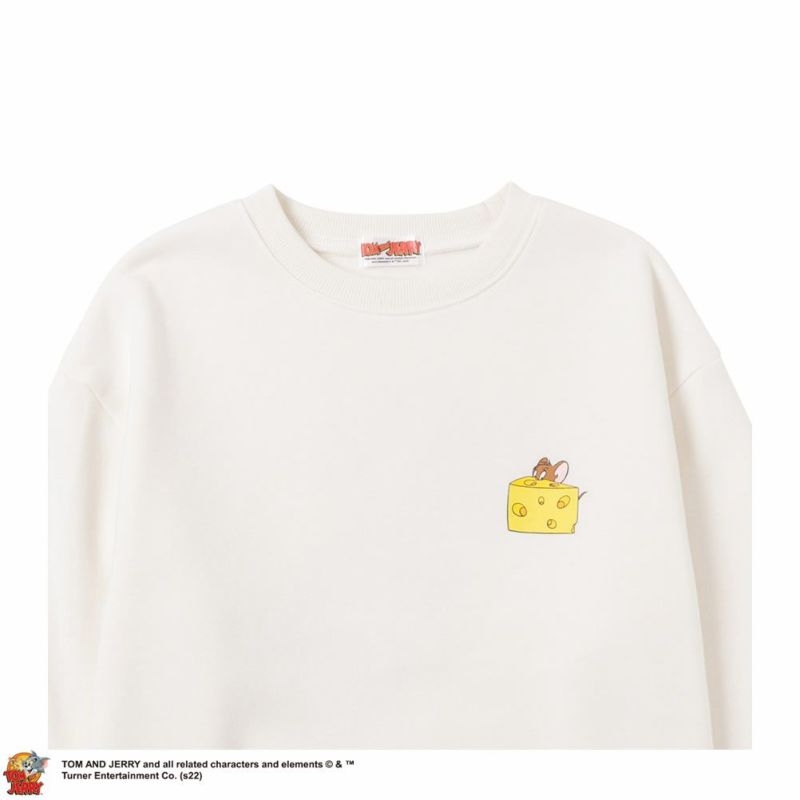 Tom and Jerry バックプリント裏起毛トレーナー キッズ