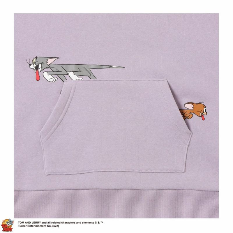 [期間限定価格]Tom and Jerry プリント裏起毛パーカー キッズ商品画像-7