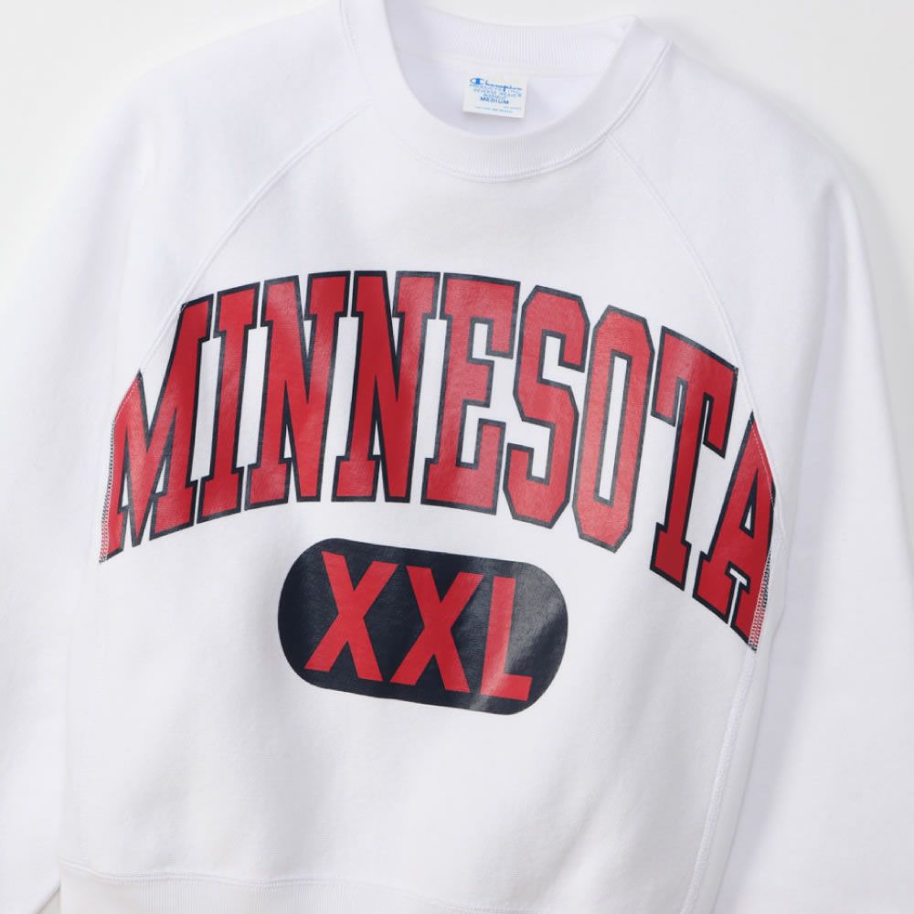 Champion REVERSE WEAVE(R) ラグランスリーブスウェットトレーナー レディース