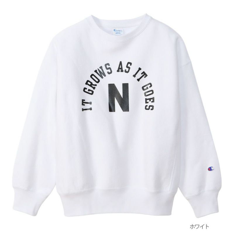 【オンラインストア限定】Champion REVERSE WEAVE(R) クルーネックスウェットトレーナー レディース商品画像-2