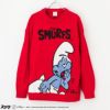 Smurf スマーフ ジャカードニット メンズ
