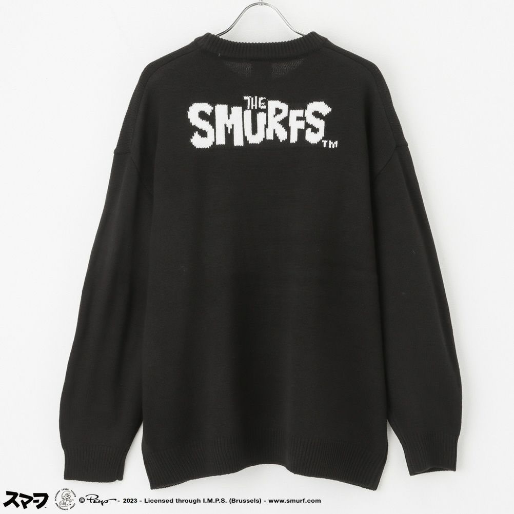 Smurf スマーフ ジャカードニット メンズ