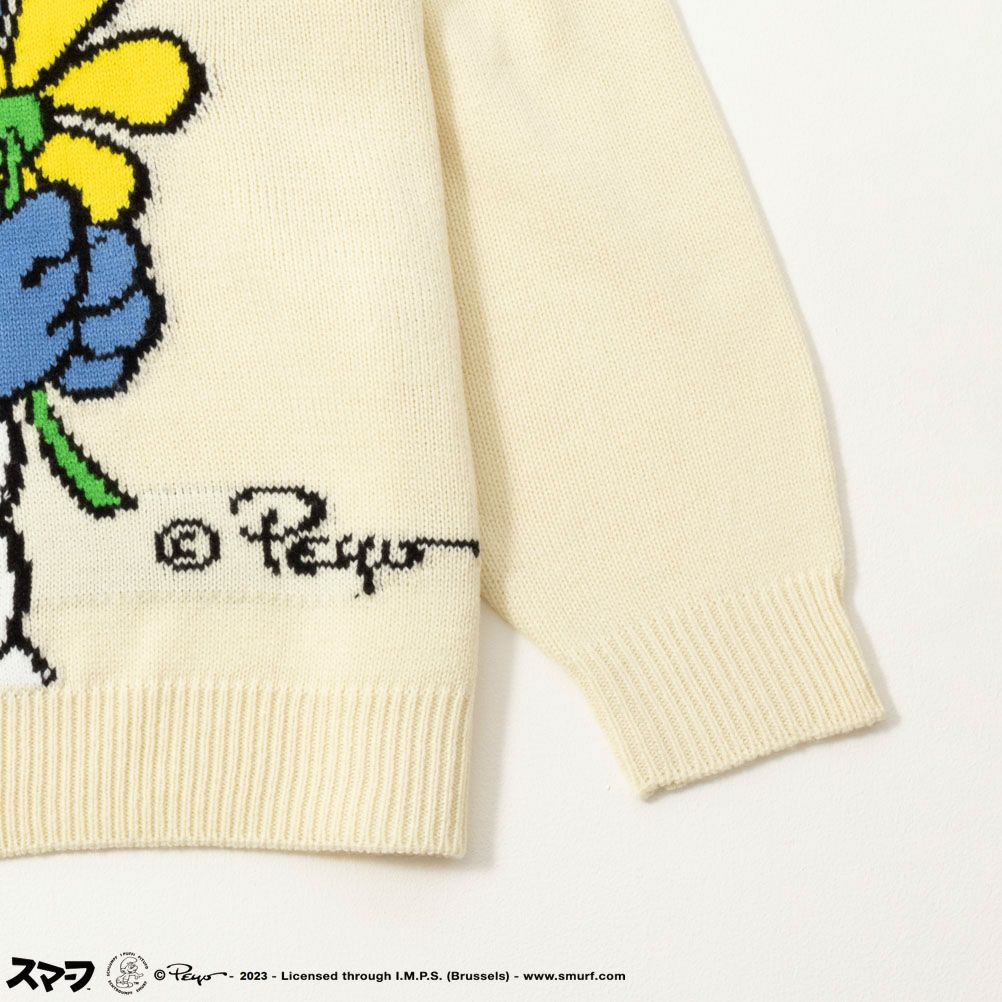Smurf スマーフ ジャカードニット メンズ