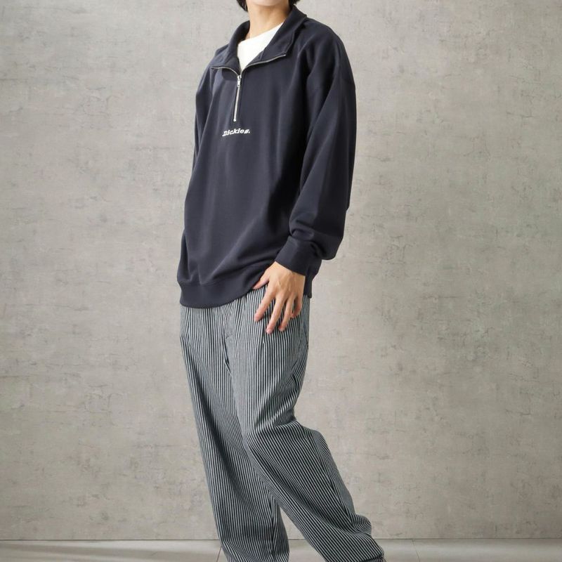 Dickies ハーフジップトレーナー メンズ