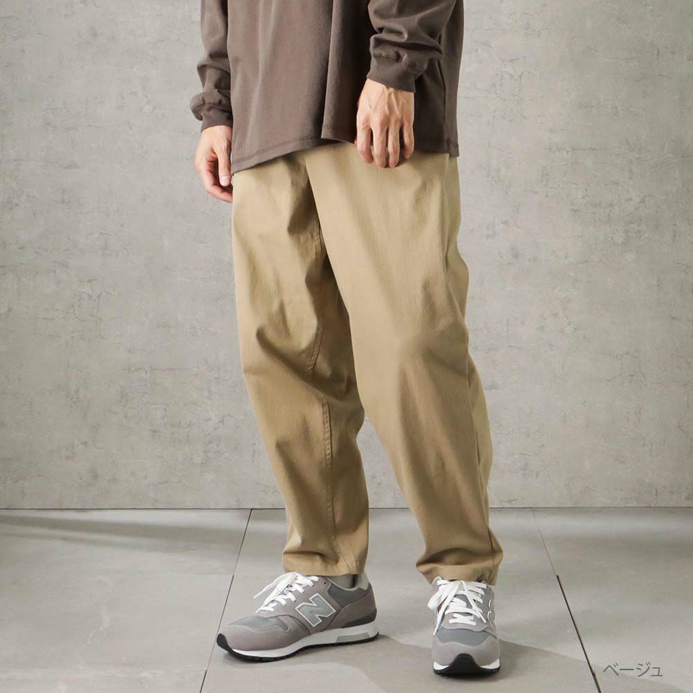 [期間限定価格]【オンラインストア限定】POWER TO THE PEOPLE MOVING PANTS ツイルワイドパンツ メンズ商品サムネイル-4