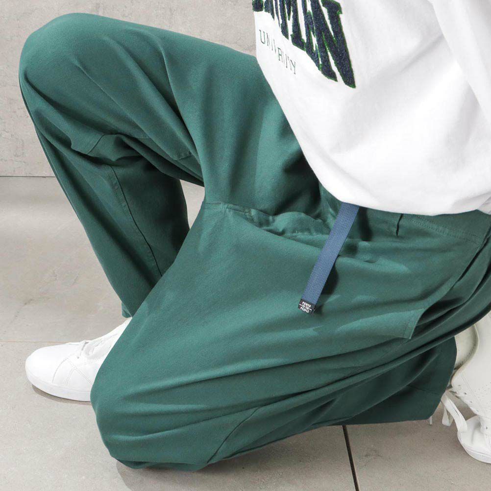 【オンラインストア限定】POWER TO THE PEOPLE MOVING PANTS ツイルワイドパンツ メンズ商品サムネイル-17