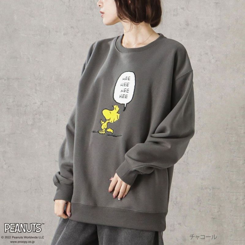 [期間限定価格]PEANUTS SNOOPY ルーズトレーナー レディース商品画像-7