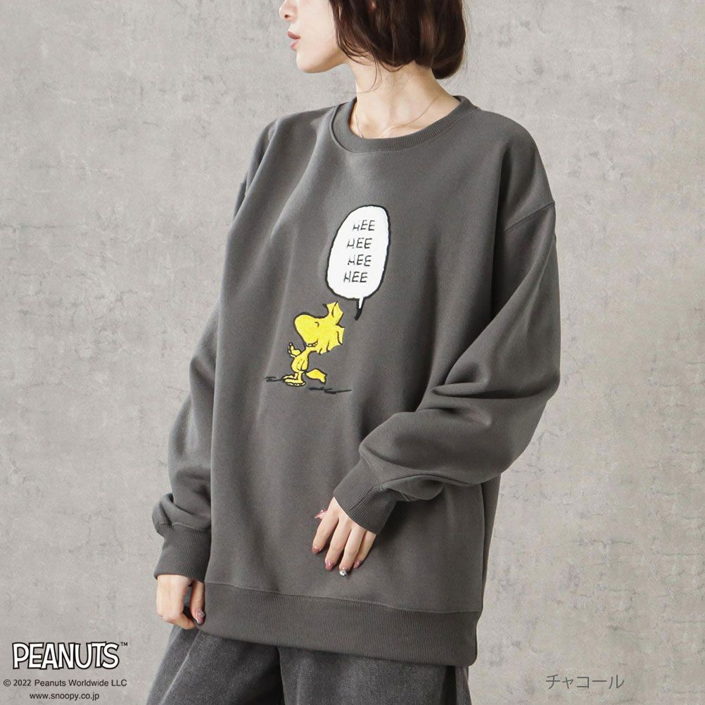 PEANUTS SNOOPY ルーズトレーナー レディース商品サムネイル-7