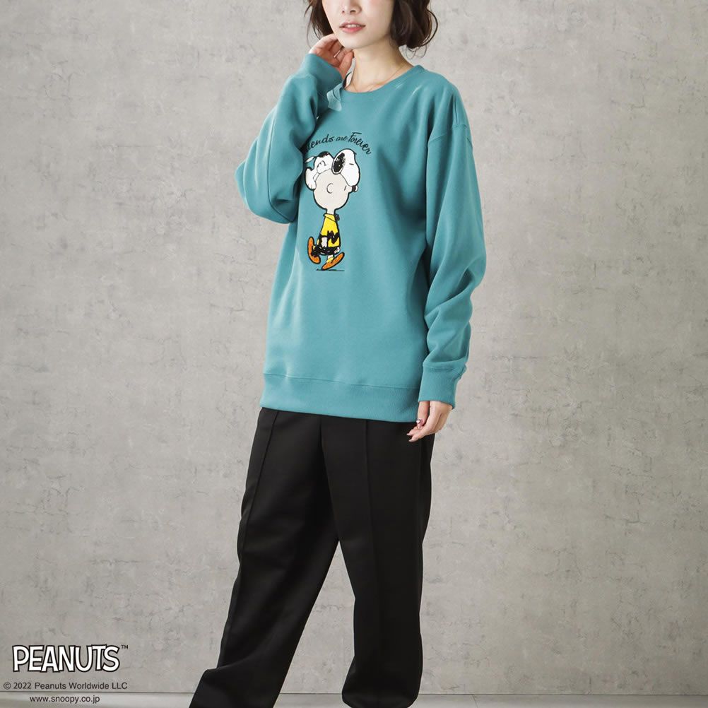 PEANUTS SNOOPY ルーズトレーナー レディース商品サムネイル-8