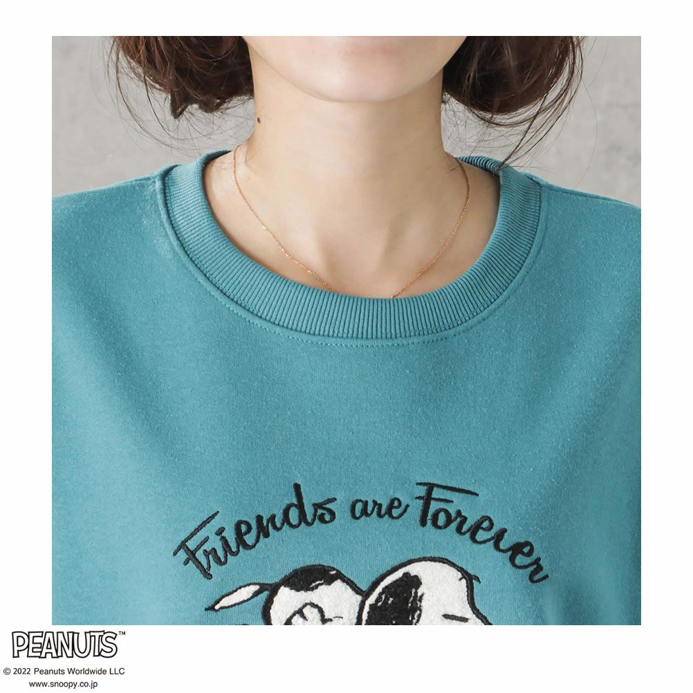 [期間限定価格]PEANUTS SNOOPY ルーズトレーナー レディース商品サムネイル-11