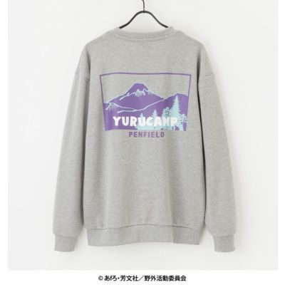 Penfield×ゆるキャン△ 大垣千明 トレーナー メンズ