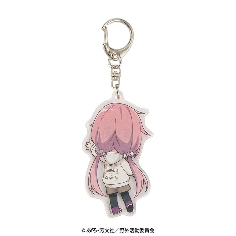 Penfield×ゆるキャン△ 各務原なでしこ 両面アクリルキーホルダー 7×4cm メール便 対応商品商品画像-2