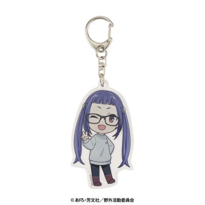 Penfield×ゆるキャン△ 大垣千明 両面アクリルキーホルダー 7×4cm ネコポス 対応商品