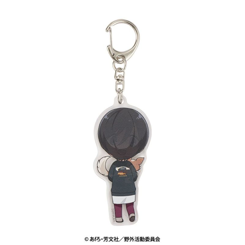 Penfield×ゆるキャン△ 斉藤恵那 両面アクリルキーホルダー 7×4cm メール便 対応商品商品画像-2