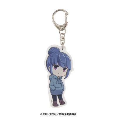 Penfield×ゆるキャン△ 志摩リン 両面アクリルキーホルダー 7×4cm ネコポス 対応商品