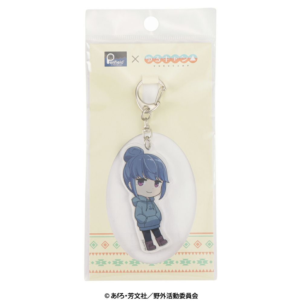 Penfield×ゆるキャン△ 志摩リン 両面アクリルキーホルダー 7×4cm メール便 対応商品商品サムネイル-3