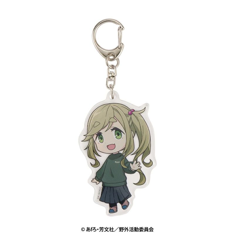 Penfield×ゆるキャン△ 犬山あおい 両面アクリルキーホルダー 7×4cm ネコポス 対応商品商品画像-1
