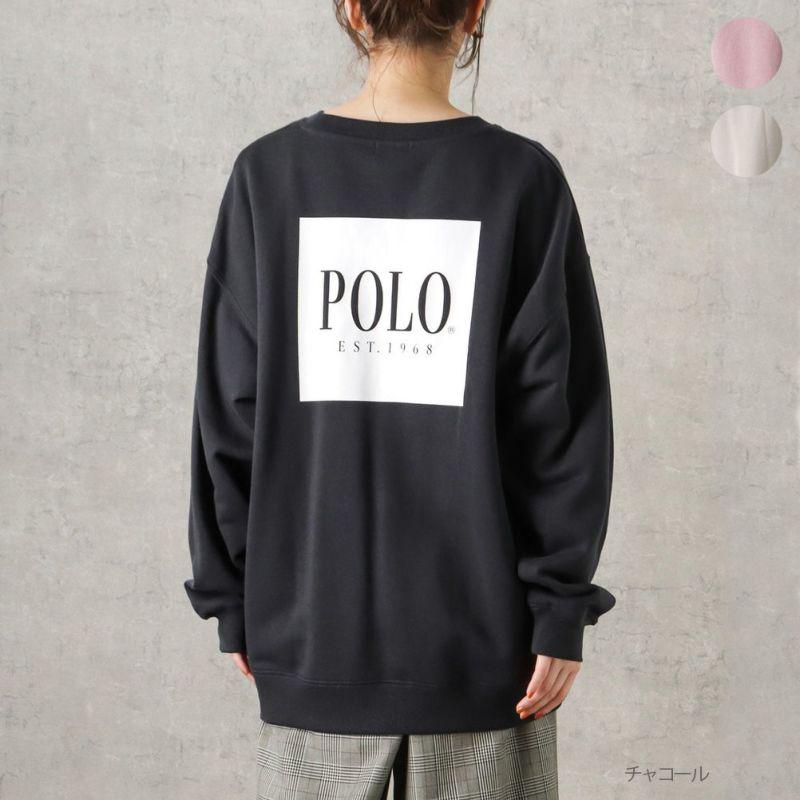 POLO BCS ボックスロゴトレーナー レディース