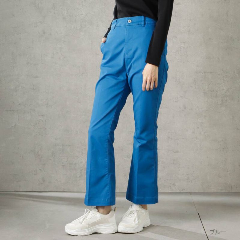 【オンラインストア限定】Dickies ツイルフレアパンツ レディース商品画像-4