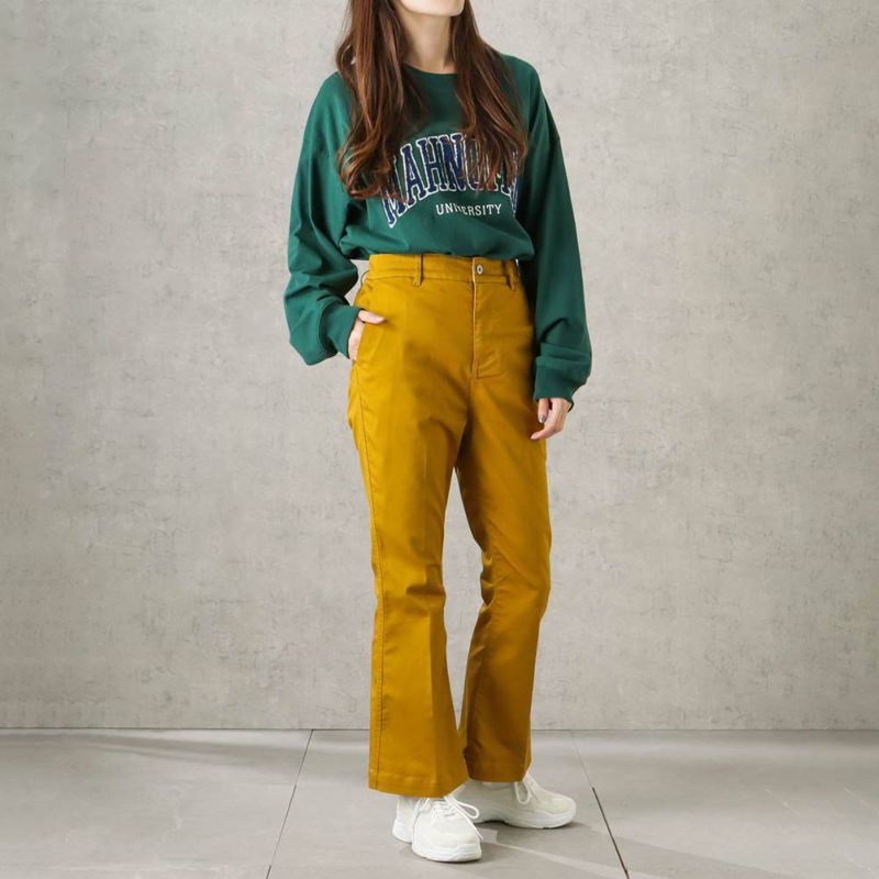 【オンラインストア限定】Dickies ツイルフレアパンツ レディース商品画像-9