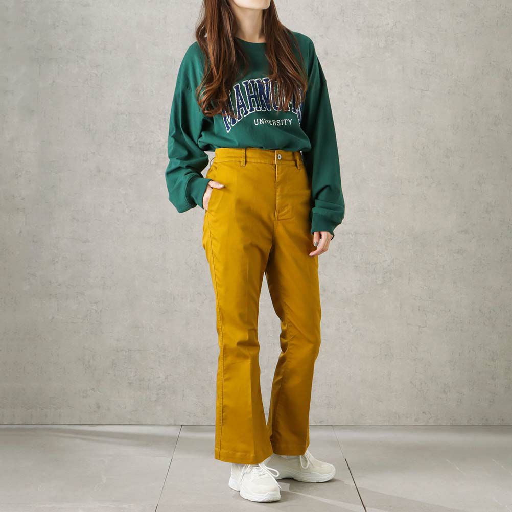 【オンラインストア限定】Dickies ツイルフレアパンツ レディース商品サムネイル-9
