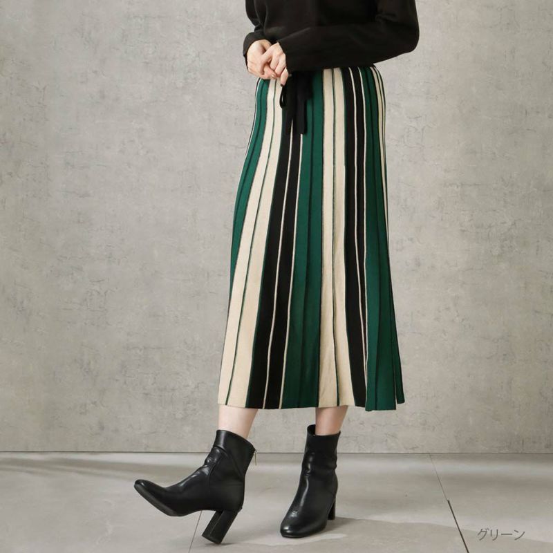 NAVY ラインスカート レディース商品画像-2