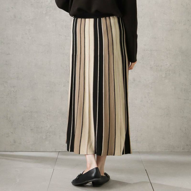 [期間限定価格]NAVY ラインスカート レディース商品画像-7