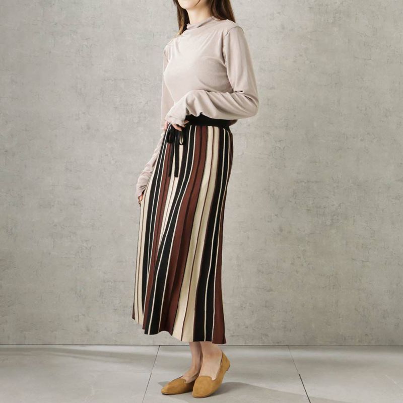 NAVY ラインスカート レディース商品画像-10