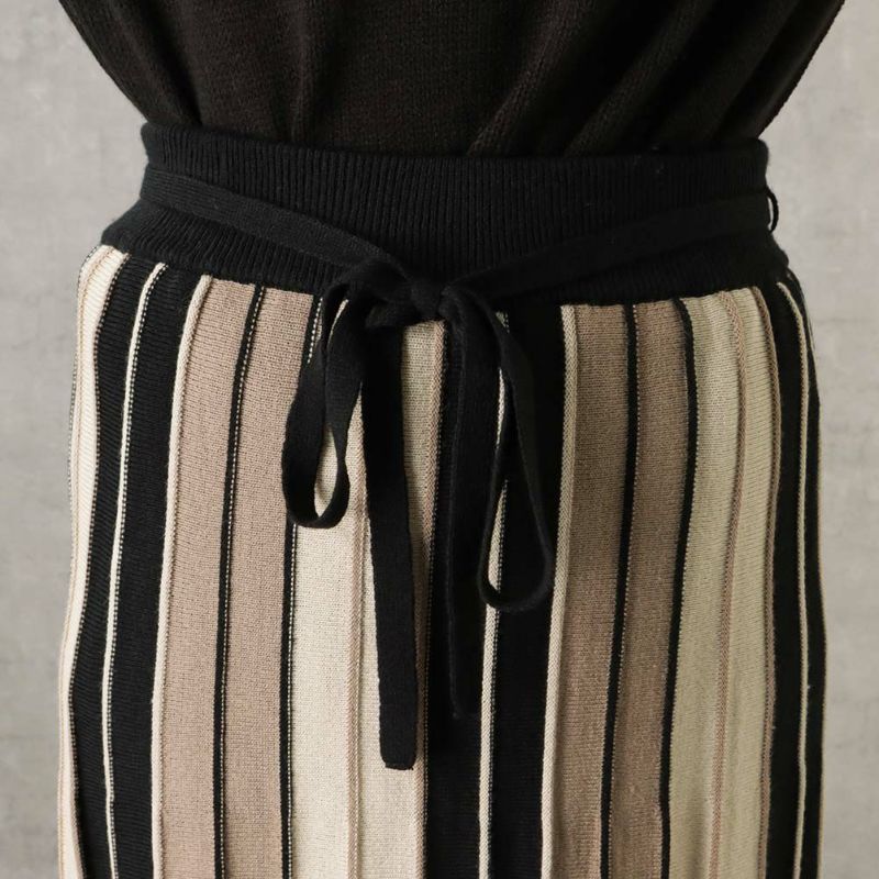 [期間限定価格]NAVY ラインスカート レディース商品画像-11