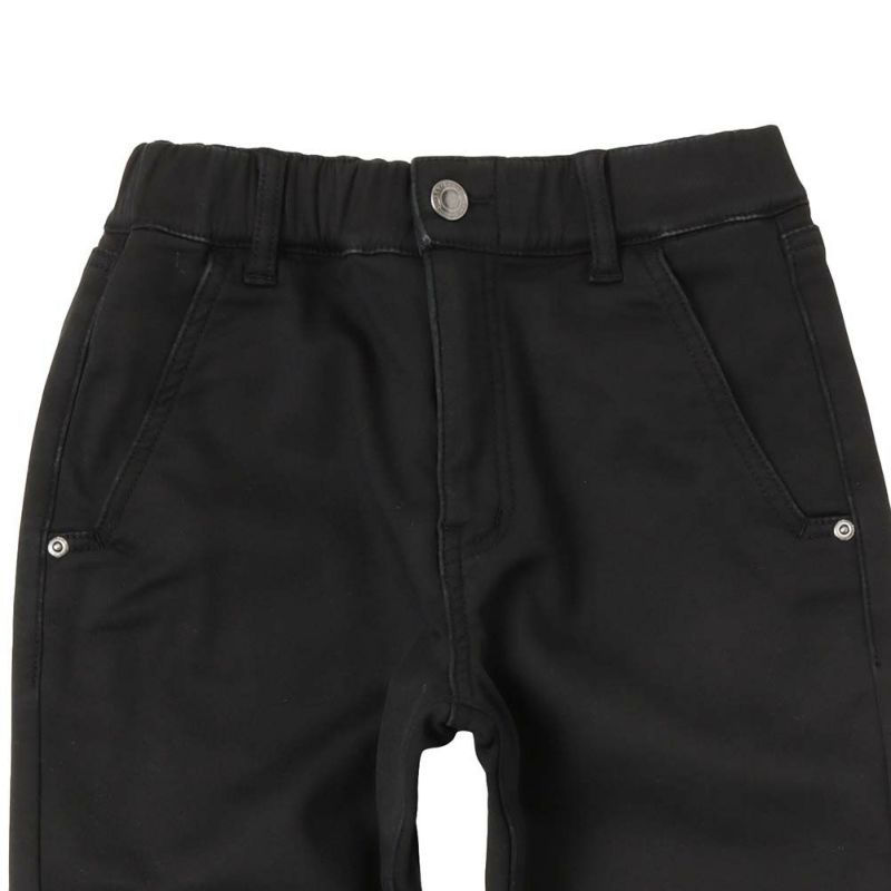 NAVY  カラーシャギーボンディングパンツ キッズ商品画像-2