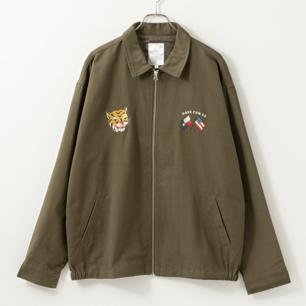 【オンラインストア限定】POWER TO THE PEOPLE 刺繍ジャケット メンズ商品サムネイル-8