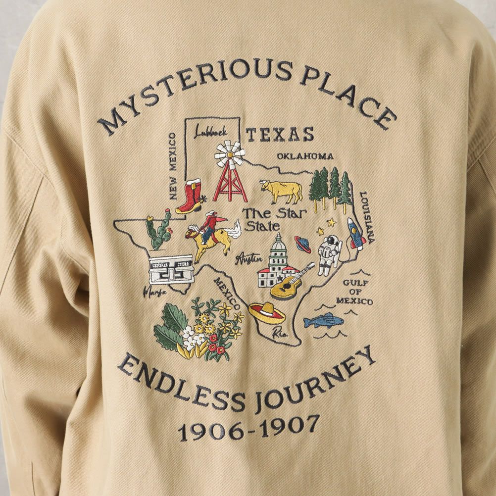 【オンラインストア限定】POWER TO THE PEOPLE 刺繍ジャケット メンズ商品サムネイル-17