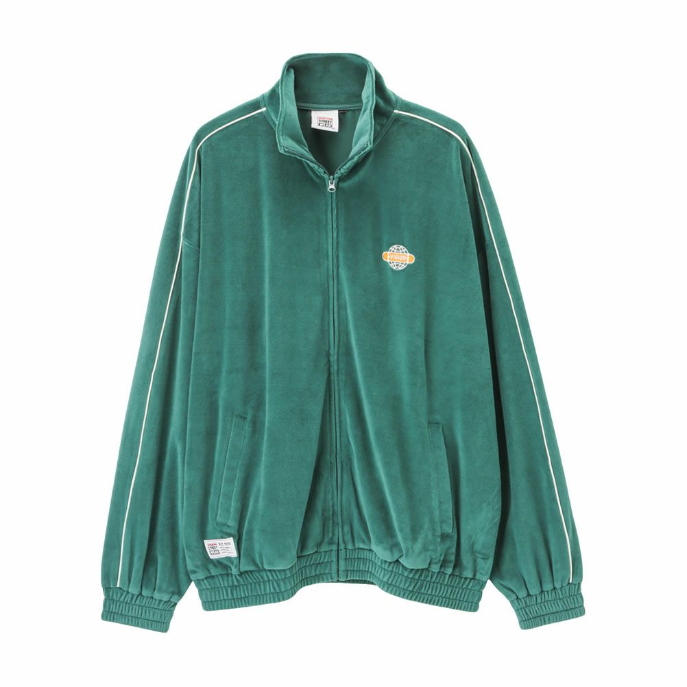[期間限定価格]【オンラインストア限定】VISION STREET WEAR ベロアトラックジャケット メンズ商品サムネイル-4
