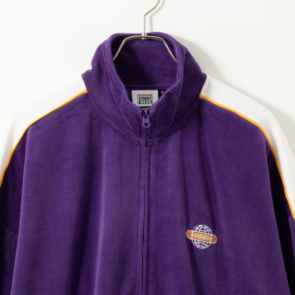 [期間限定価格]【オンラインストア限定】VISION STREET WEAR ベロアトラックジャケット メンズ商品サムネイル-6