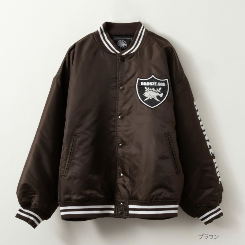 [期間限定価格]【オンラインストア限定】BRONZE AGE スタジアムジャケット メンズ商品画像-3