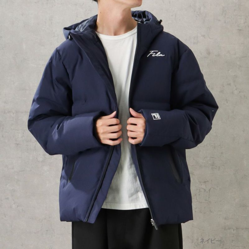 FILA  紺色　ダウンジャケット　130cm