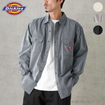 Dickies [大きいサイズ]ツイルワークシャツ メンズ