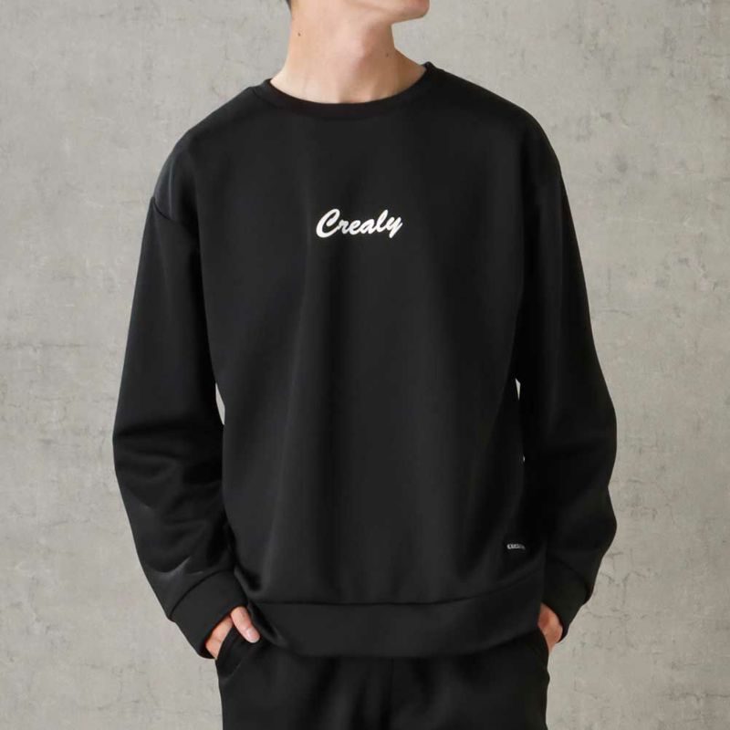 [期間限定価格]【オンラインストア限定】CREALY ポンチ素材 トレーナー メンズ商品画像-7
