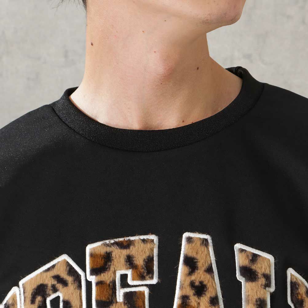 CREALY ポンチ素材 トレーナー メンズ