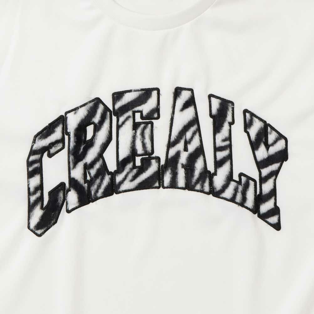 CREALY ポンチ素材 トレーナー メンズ