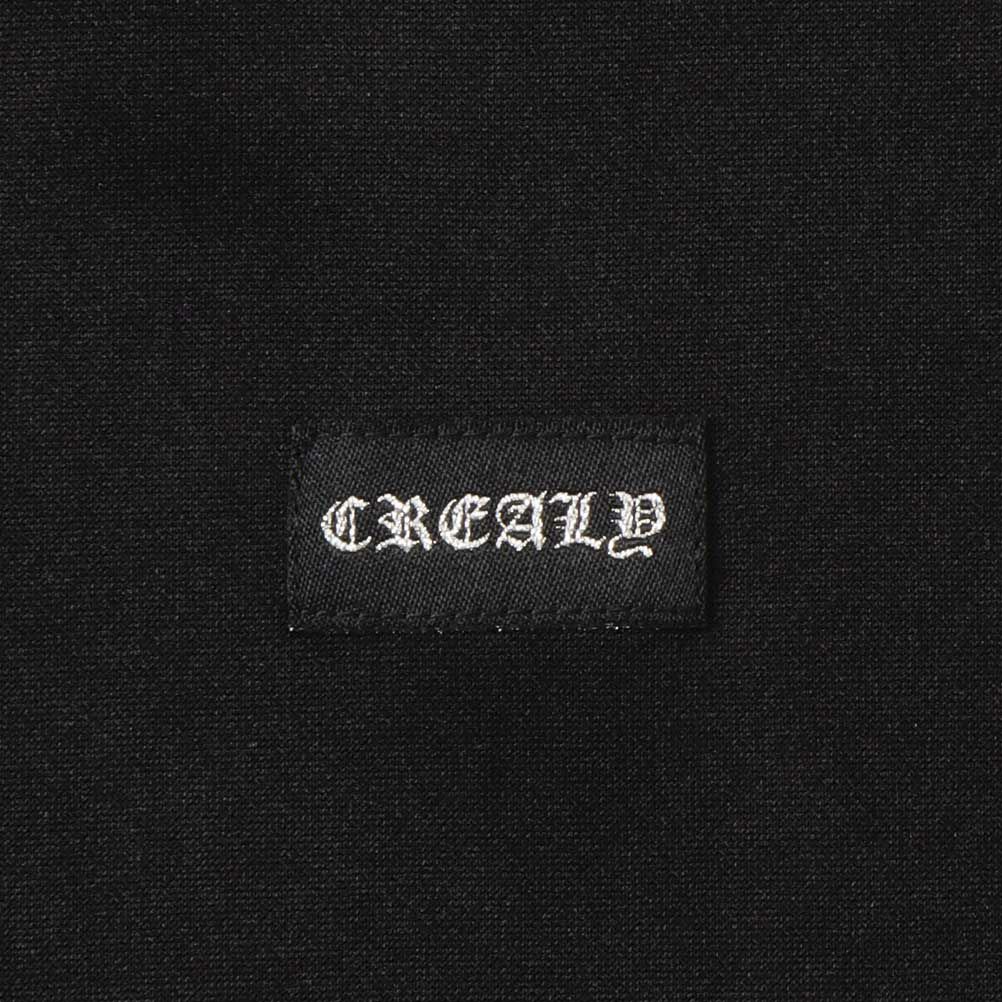 CREALY ポンチ素材 トレーナー メンズ