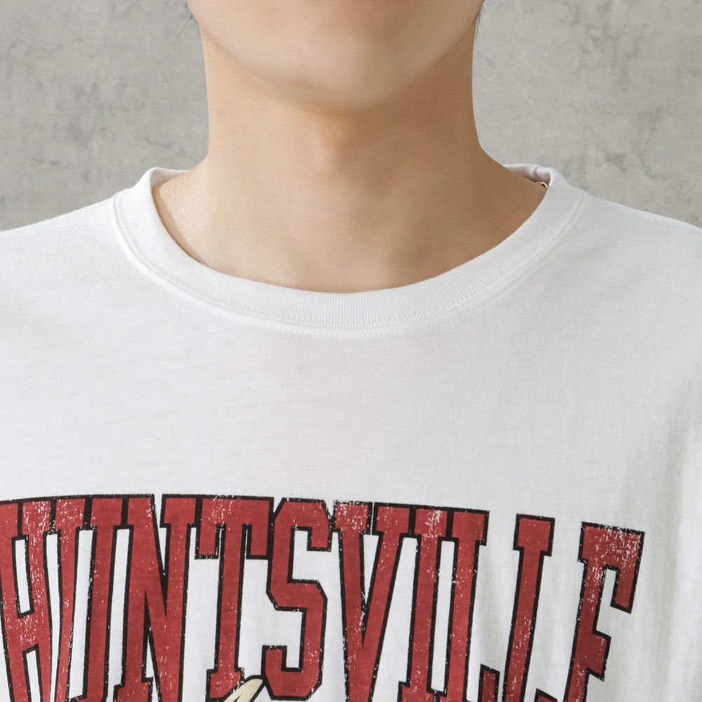 T Graphics アメカジプリント ロングスリーブtシャツ メンズ