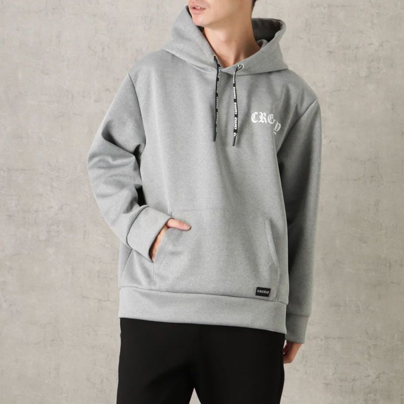 [期間限定価格]【オンラインストア限定】CREALY ポンチ素材 プルオーバーパーカー メンズ商品画像-7