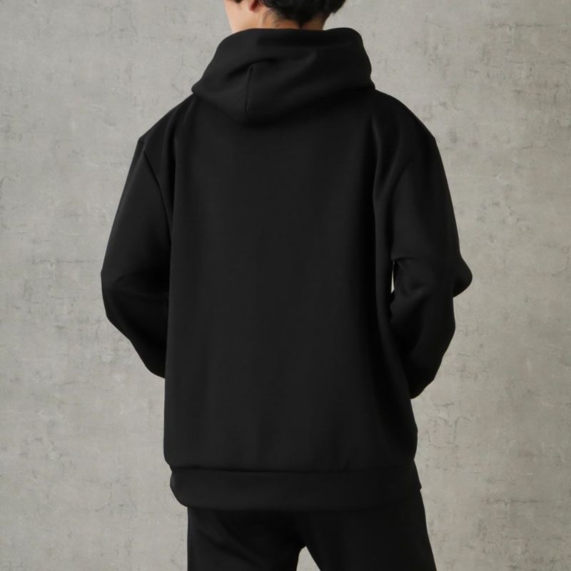 [期間限定価格]【オンラインストア限定】CREALY ポンチ素材 プルオーバーパーカー メンズ商品画像-11