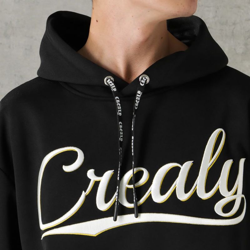 [期間限定価格]【オンラインストア限定】CREALY ポンチ素材 プルオーバーパーカー メンズ商品画像-12