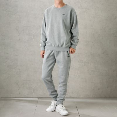 【オンラインストア限定】FILA 裏起毛セットアップ メンズ