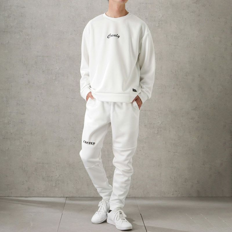 【オンラインストア限定】CREALY ポンチ素材 イージーパンツ メンズ商品画像-7